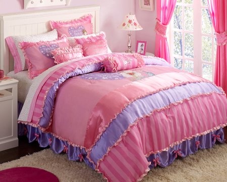 Fancy Nancy RSVP Bedding Ensemble for Girls Standard Pillowcase